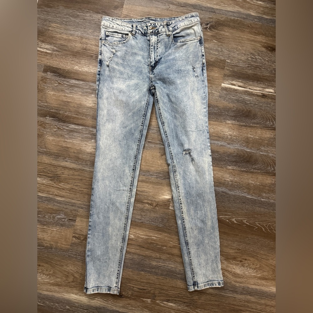 Original Use Men's Light Blue Skinny Jeans